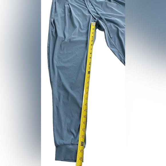 Mono B Pleated Front Jogger Square Neck Sports Bra Set Women’s M Dusty Blue EUC - Picture 7 of 9